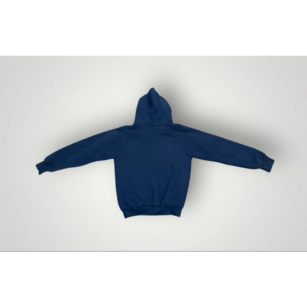 Vintage 95’ Betty Boop USA Fruit of the Loom Navy Hoodie Sz M​​ - Picture 4 of 10